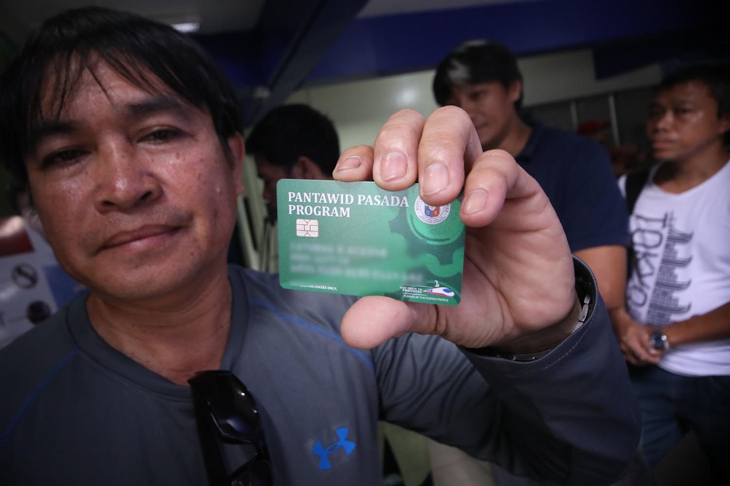 LOOK: Jeepney drivers get P5,000-fuel subsidy