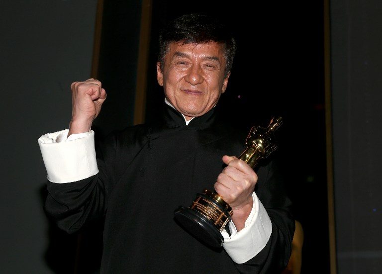 Hollywood worries about Donald Trump as stars honor Jackie Chan