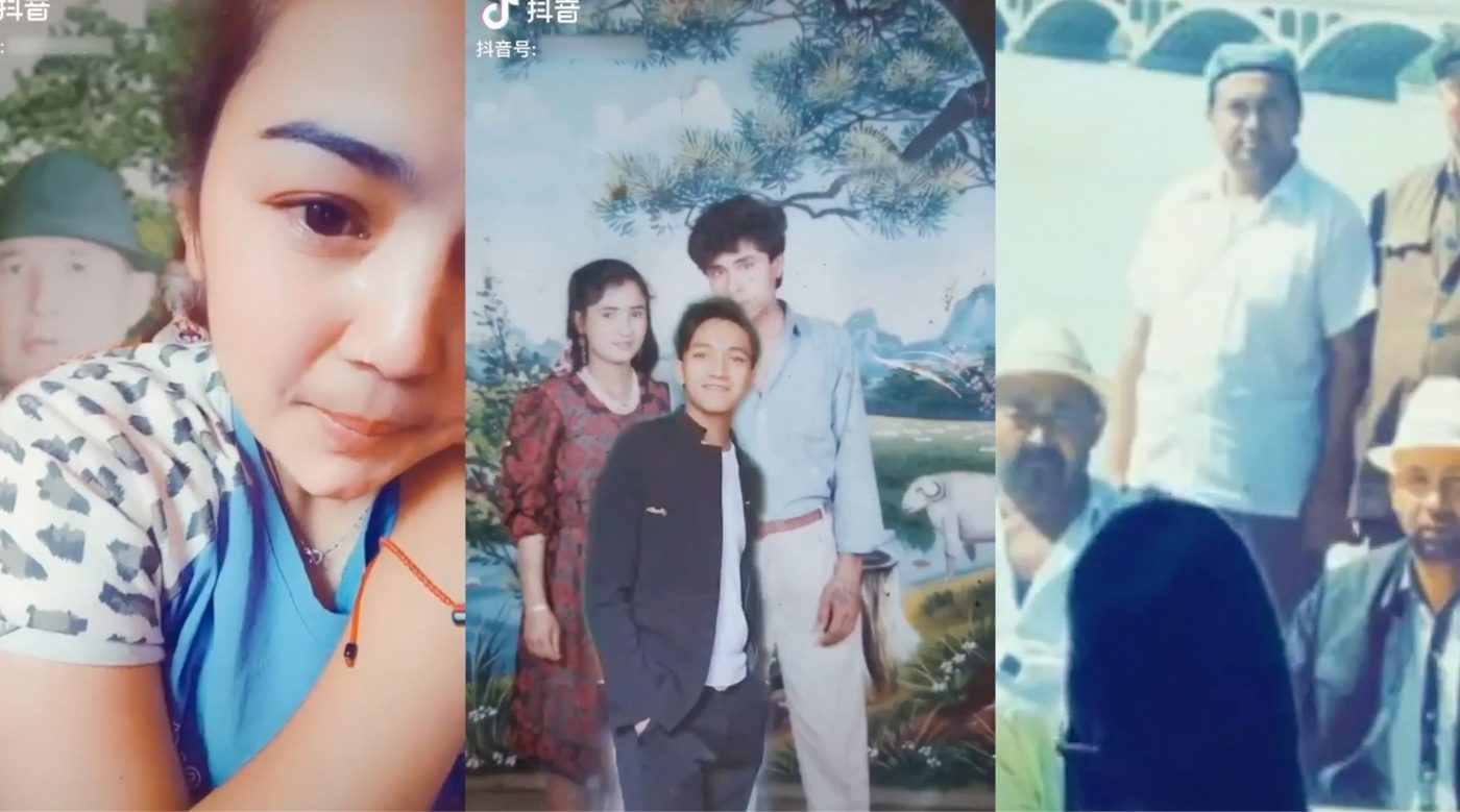 FAMILY. In August, videos of Uyghurs mutely standing before their relatives began appearing on TikTok. Uyghurs around the world saw the videos as a silent protest against China’s ongoing detention of Muslim minorities 
