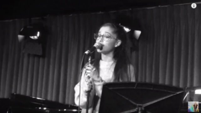 WATCH: Ariana Grande sings Broadway tunes at surprise performance