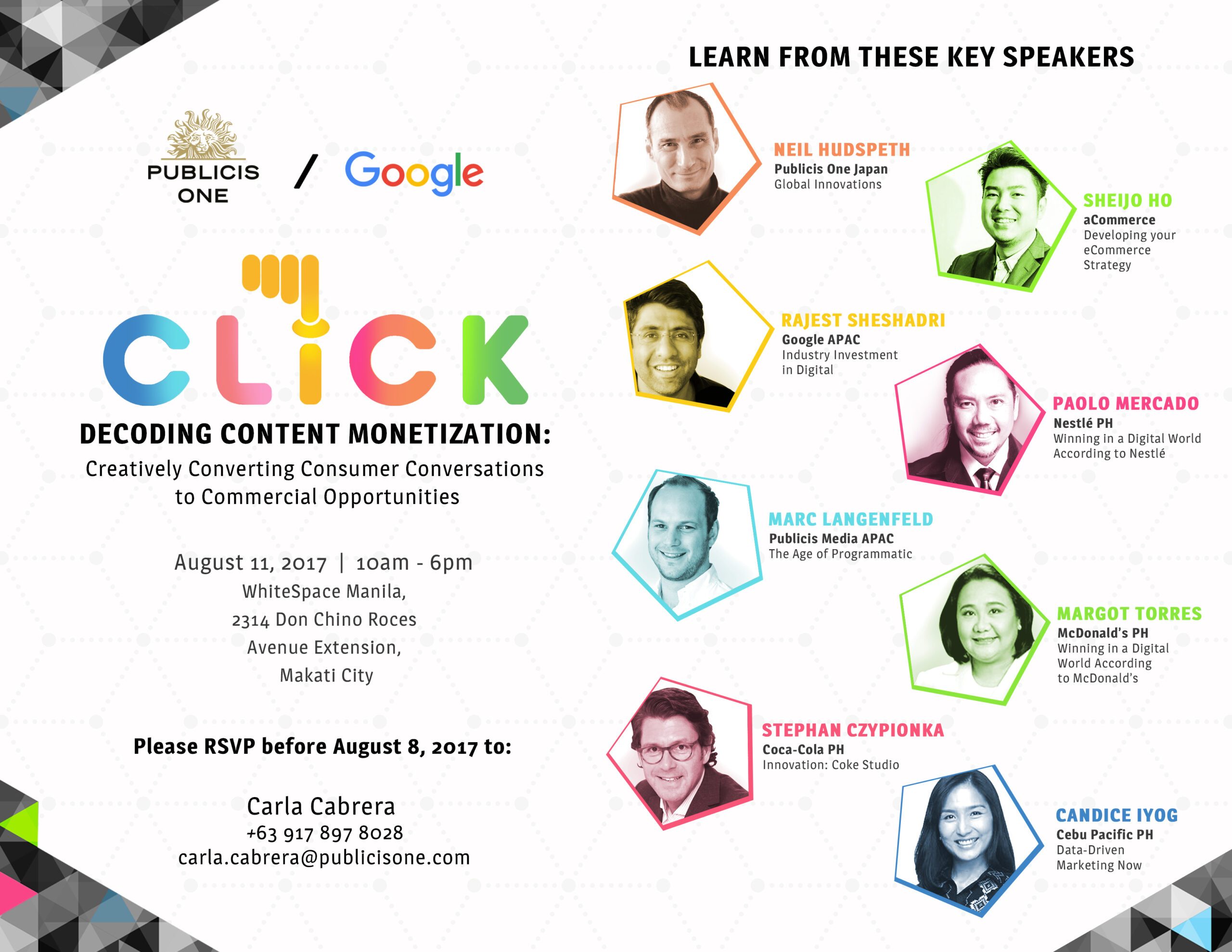 Publicis One Launches Click! Philippines 2017