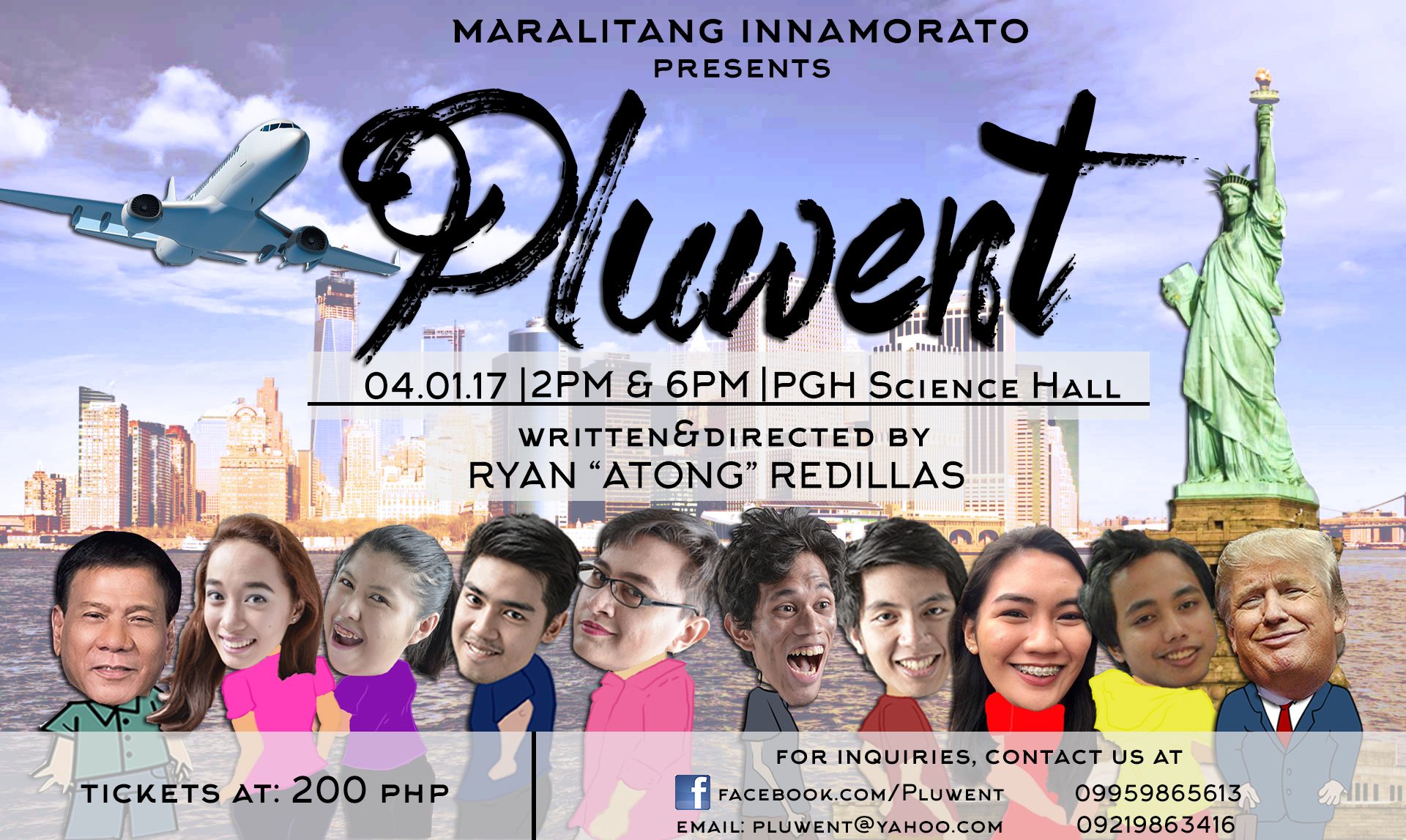 Pluwent: From Atong to theater