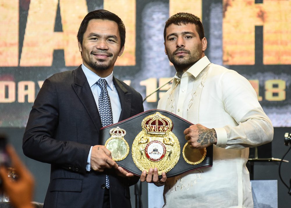 Matthysse arrives in Malaysia week before Pacquiao bout