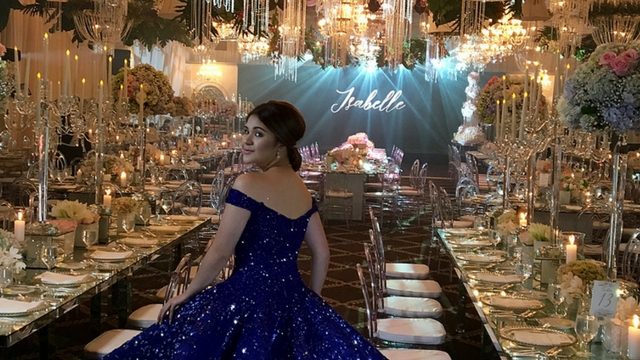 Want a debut like Isabelle Duterte’s? This is how much it’ll cost