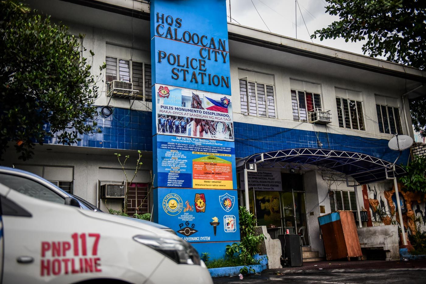 IN PHOTOS: Inside the Caloocan City Police Station after the fire