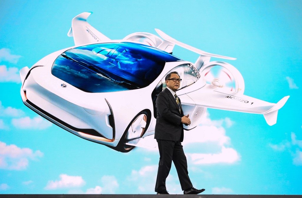 Toyota investing $400 million in flying car company
