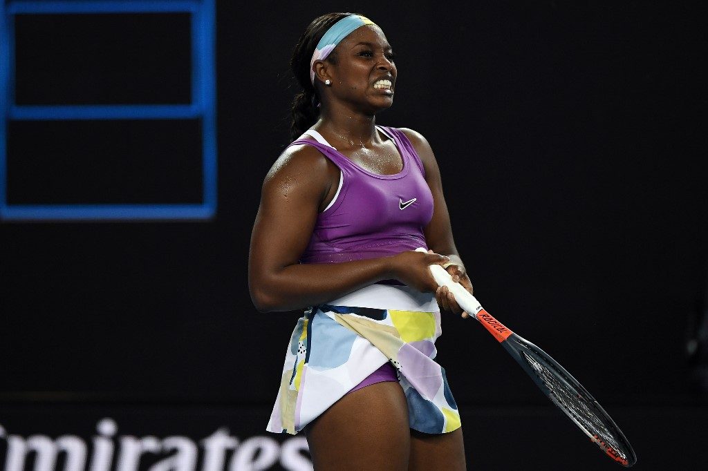 Stephens becomes ‘biggest casualty’ in Australian Open women’s draw