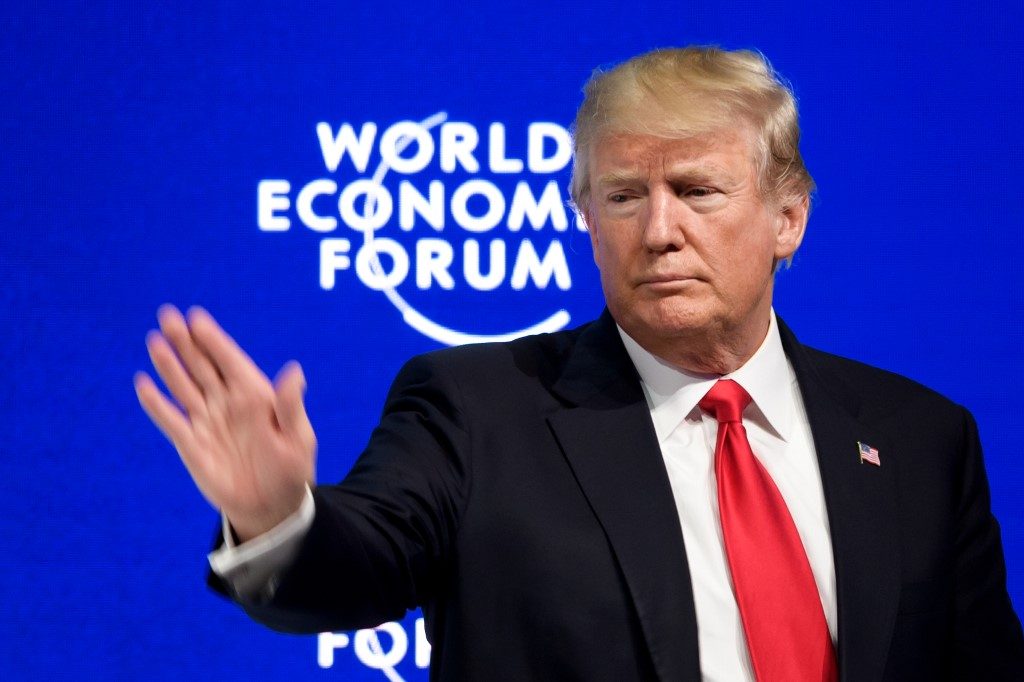 Trump to headline Davos summit