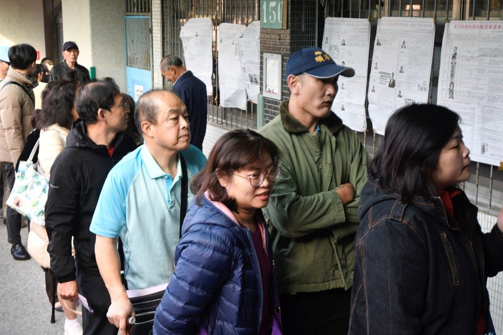 Tsai leads count in Taiwan election dominated by China fears