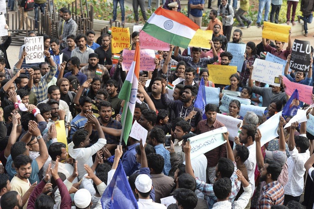 University rampage sparks new protests across India
