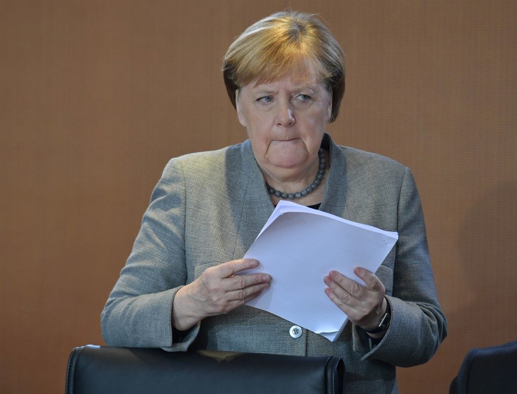 Merkel ready to drop deficit rule, says 60-70% of Germany could get infected