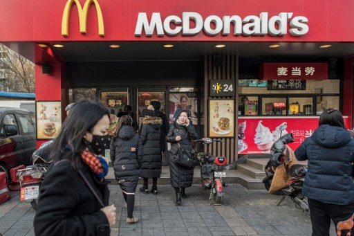 McDonald’s closes all branches in coronavirus-hit Chinese province
