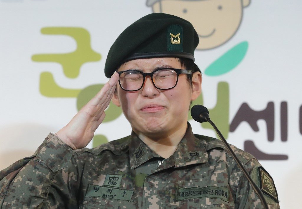 South Korean transgender soldier pleads to stay in army