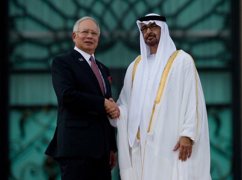 Malaysia ex-PM ‘sought Abu Dhabi royal’s help over scandal’