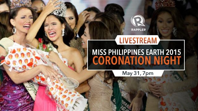 LIVE STREAM: Miss Philippines Earth 2015 coronation night
