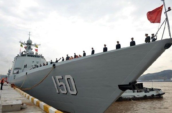 Kapal perang Tiongkok tiba di Kota Davao setelah KTT ASEAN