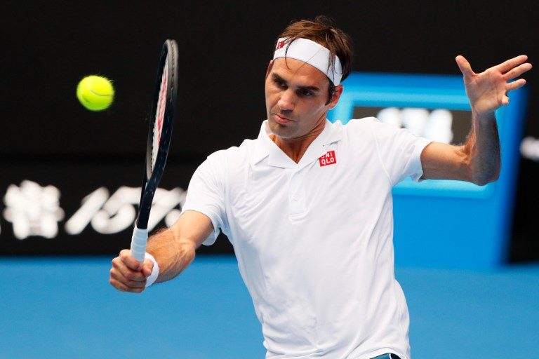 Roger Federer. Photo by David Gray/AFP 