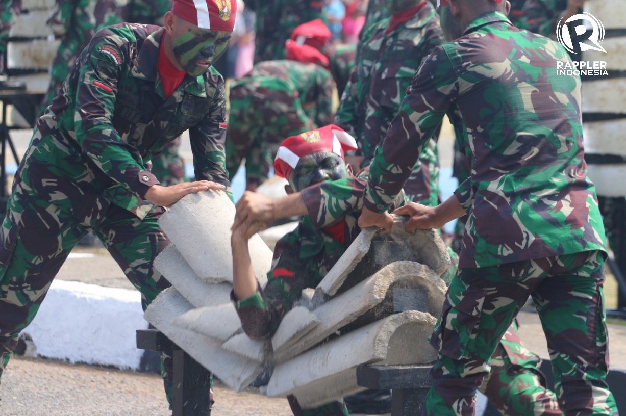 HUT TNI di Aceh diwarnai aksi bela diri menegangkan