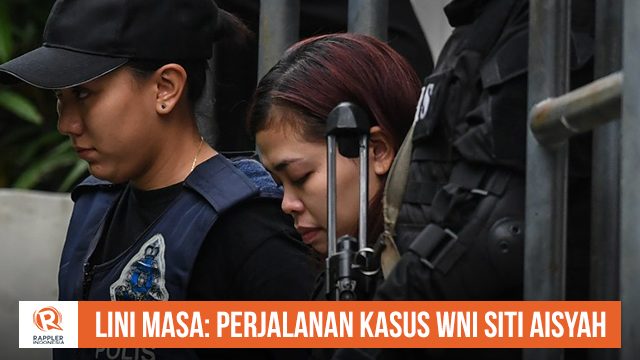 LINI MASA: Persidangan Siti Aisyah, terdakwa kasus pembunuhan Kim Jong-Nam