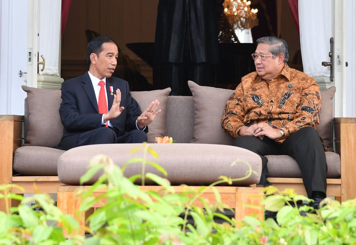 Istana: Temui Jokowi, SBY memberikan masukan terkait Perppu Ormas