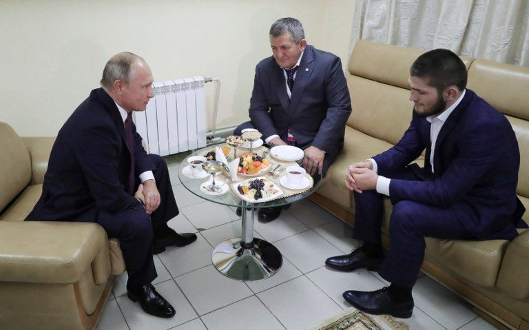 Putin says Khabib doesn’t deserve harsh punishment