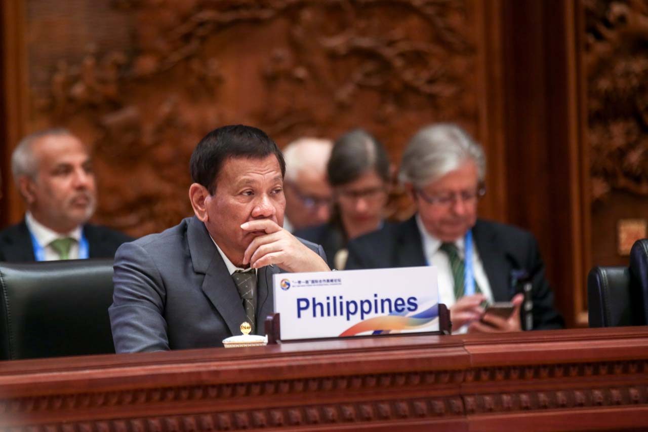 Duterte joins Belt and Road talks with 28 other leaders