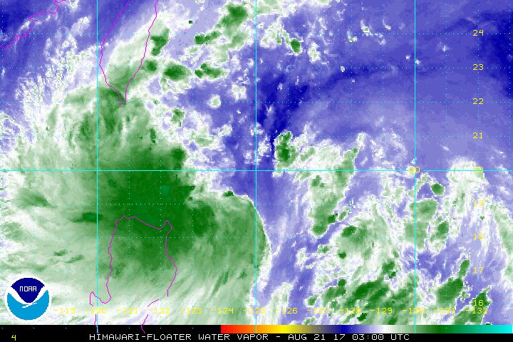 Isang intensifies, heads for extreme Northern Luzon