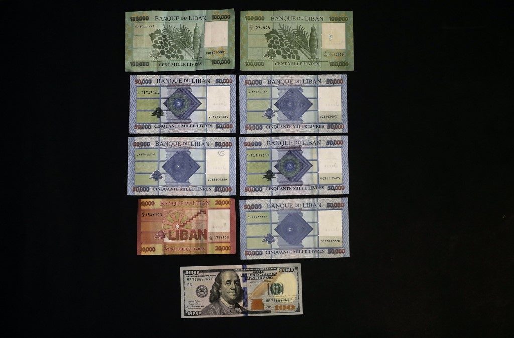 Lebanon banks increase exchange rate for dollar deposits