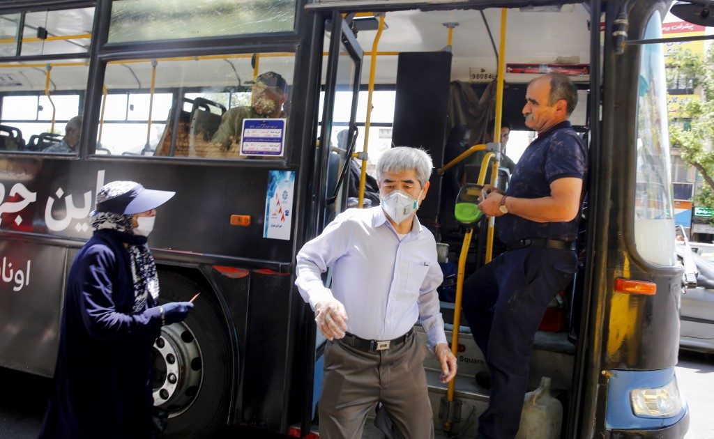 Virus-hit Iran says masks compulsory from next week