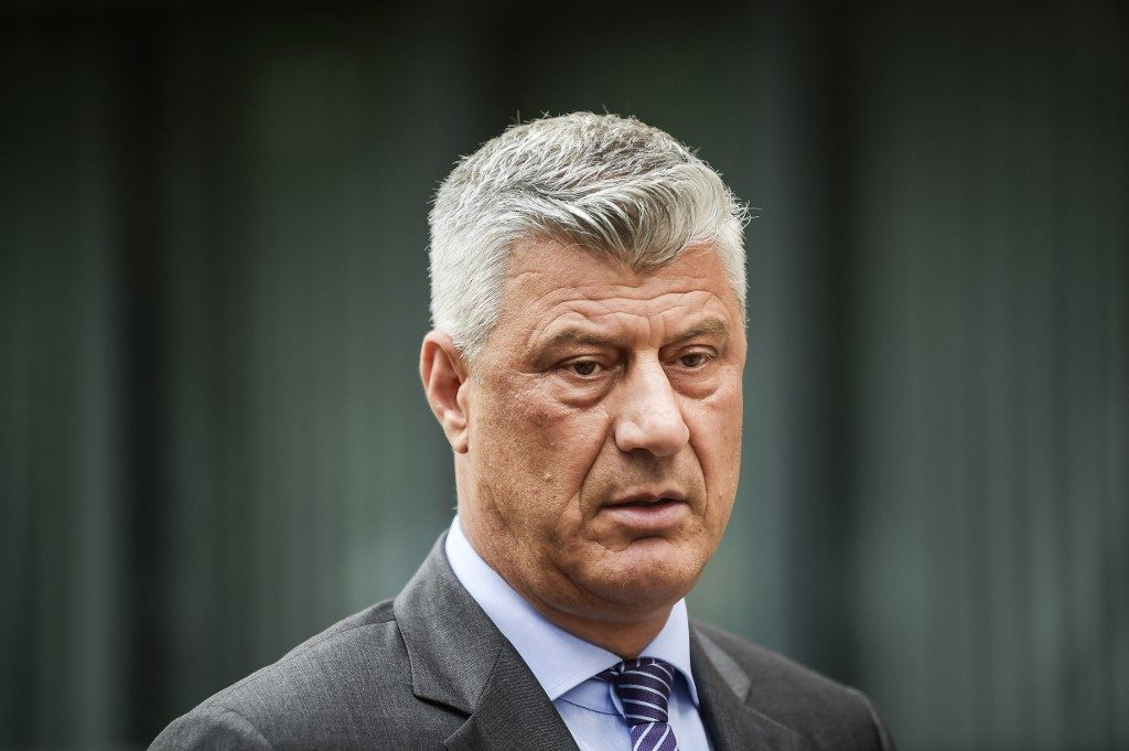 Kosovo president charged with war crimes in The Hague