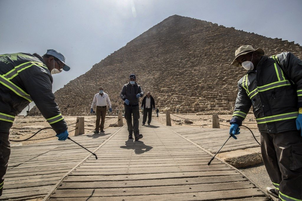 Egypt cleans up for return of tourists