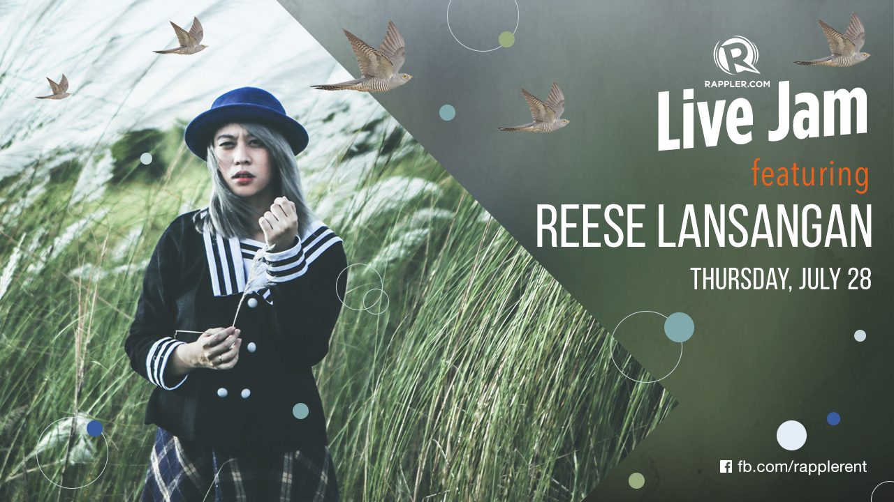 [WATCH] Rappler Live Jam: Reese Lansangan