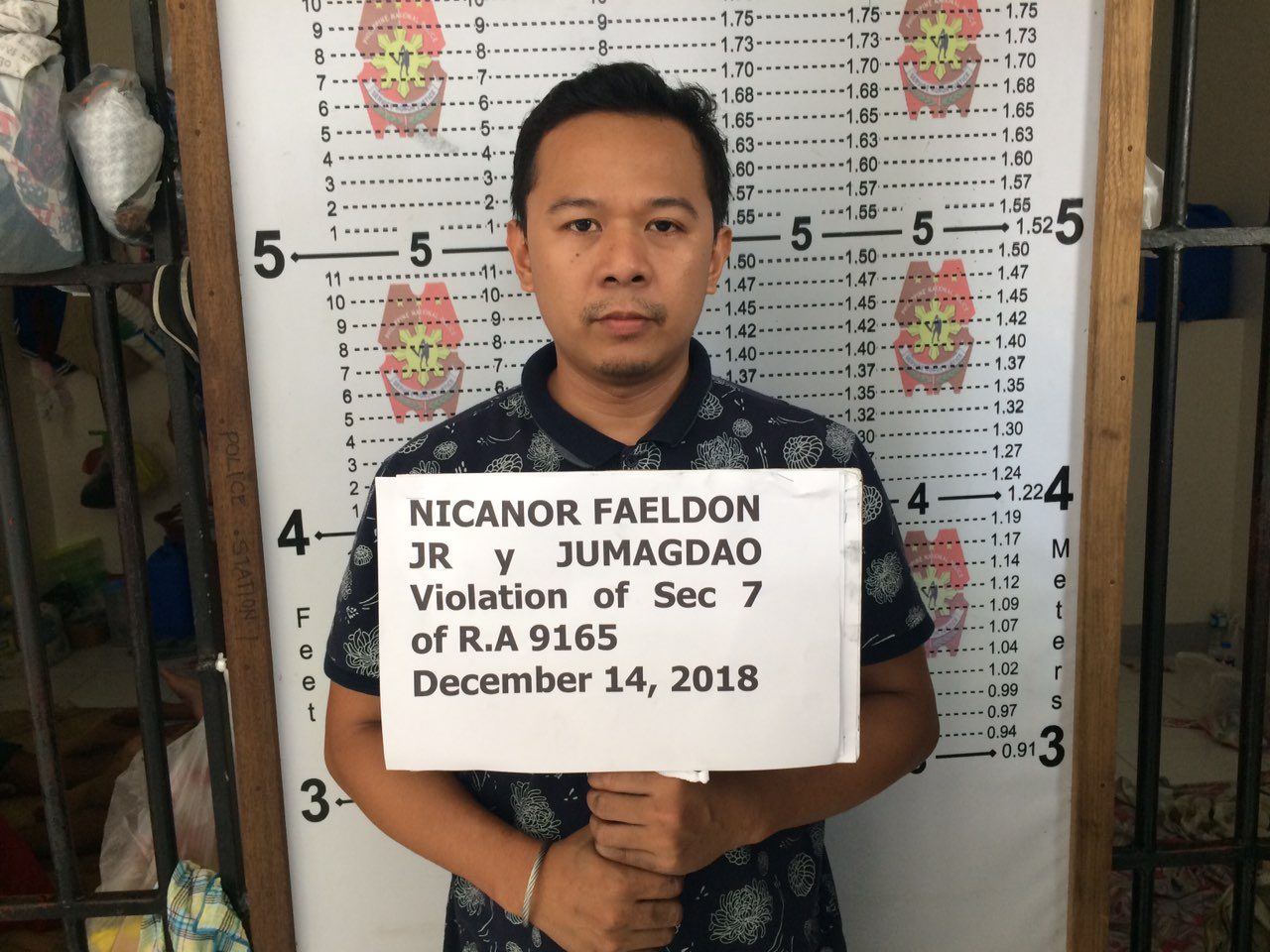 Cops arrest son of Nicanor Faeldon, 3 others in Naga drug operation