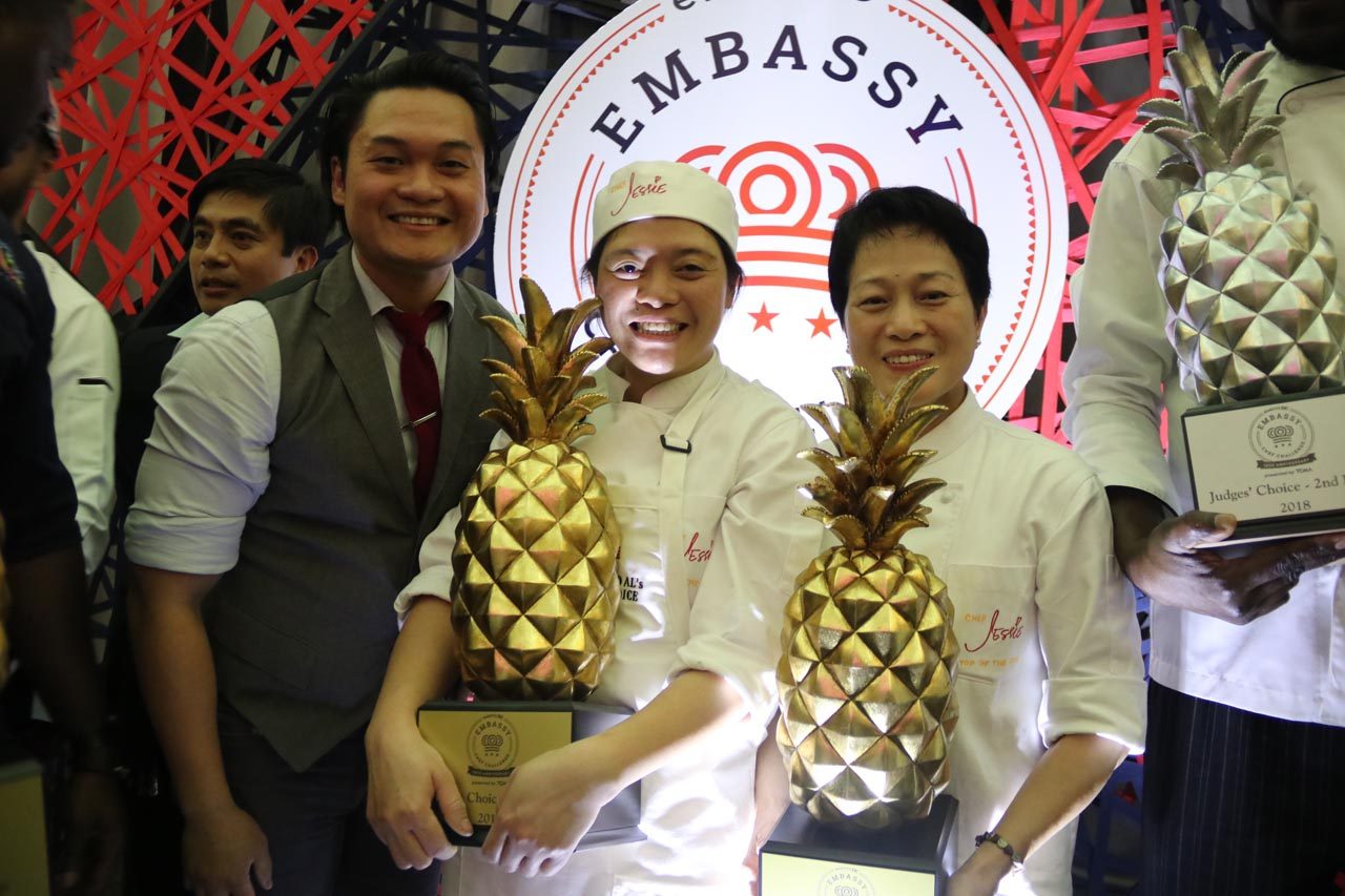 Philippine embassy chef’s sisig wins U.S. contest