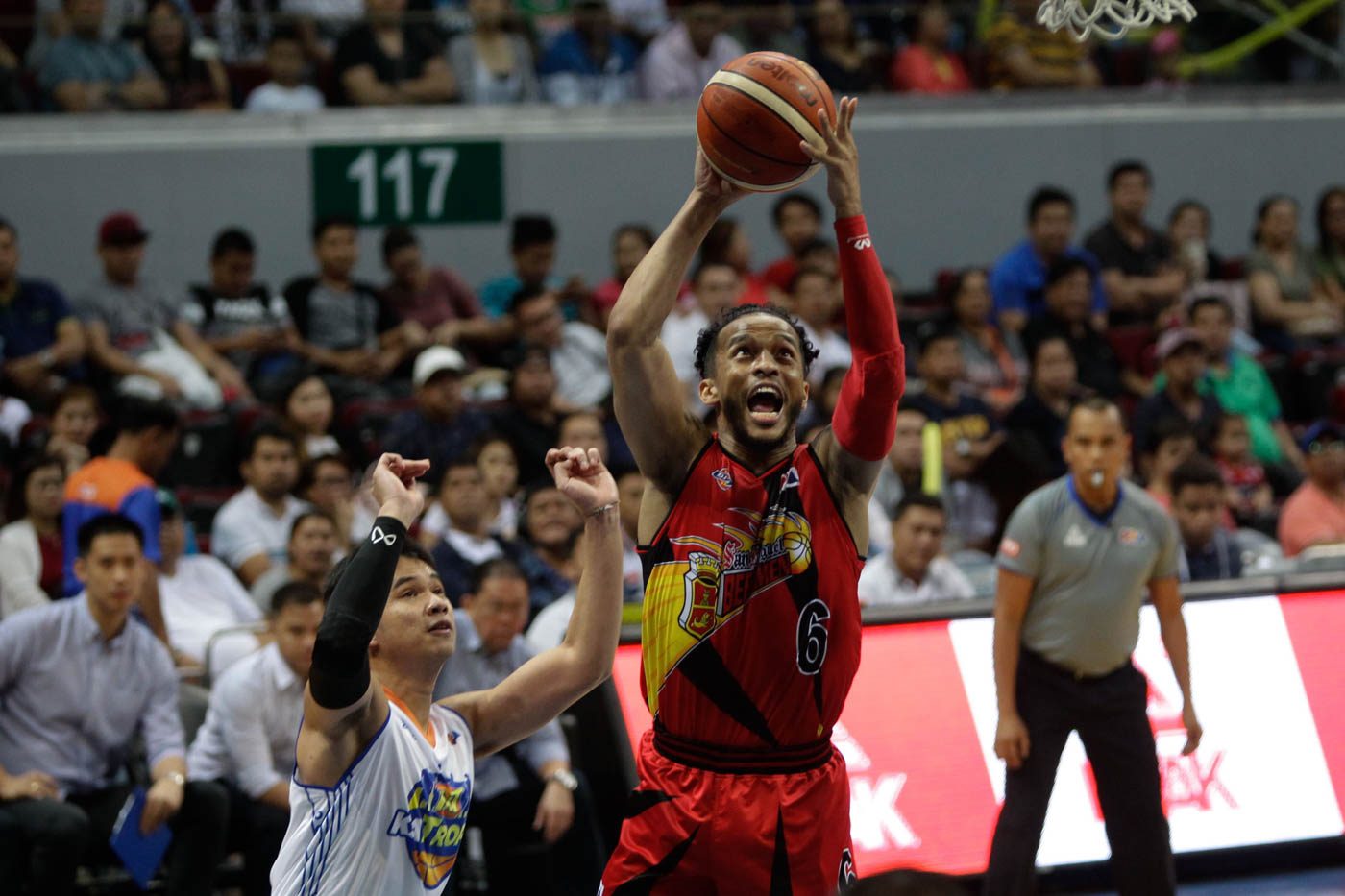 Ross drops 31 as San Miguel overpowers TNT, evens series