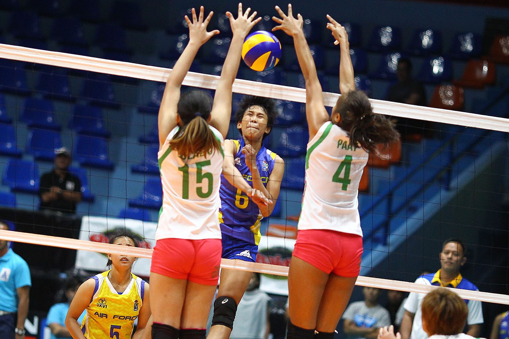 Air Force sweeps Laoag, draws first blood in V-league semis