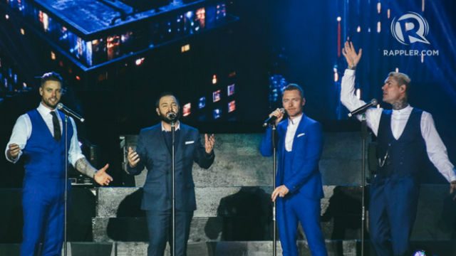 In Twitter clips: Boyzone live in Manila 2015