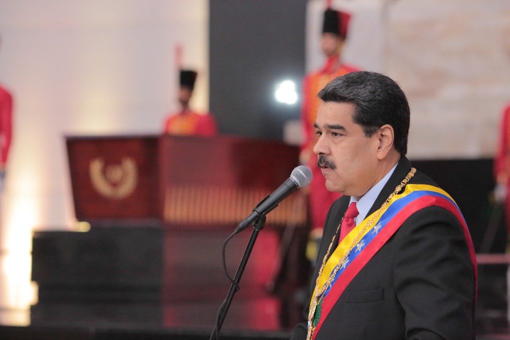 Venezuela’s Maduro freezes talks with opposition after U.S. sanctions
