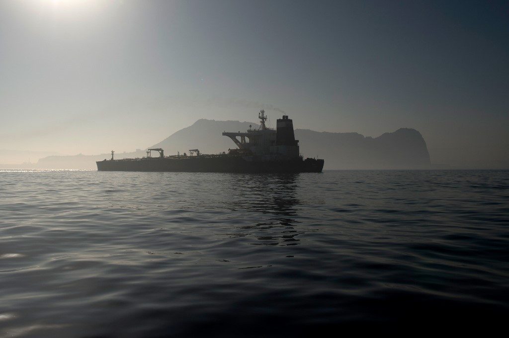 U.S. blacklists Iranian tanker in Mediterranean