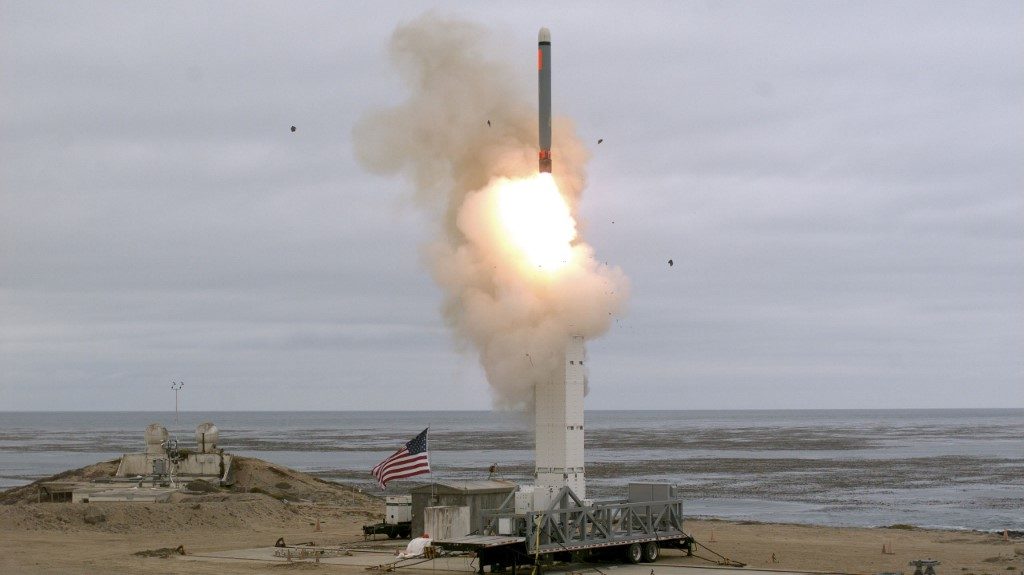 U.S. tests medium-range cruise missile after exiting INF treaty