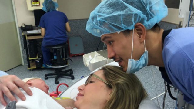 LOOK: James Yap, Michela Cazzola welcome baby boy