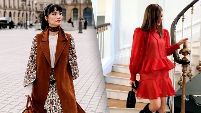 LOOK: Heart Evangelista, Janine Gutierrez attend Paris Fashion Week