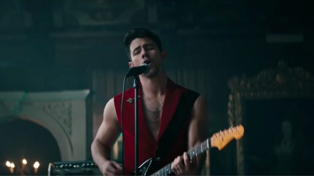 Nick Jonas wears Michael Cinco in ‘Sucker’ video