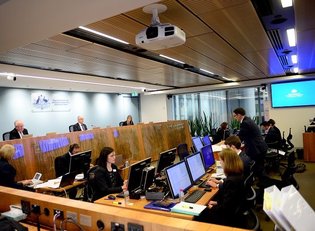 A hearing of the Royal Commission into Institutional Responses to Child Sexual Abuse in Sydney, October 20, 2016. Photo by Jeremy Piper/Royal Commission 