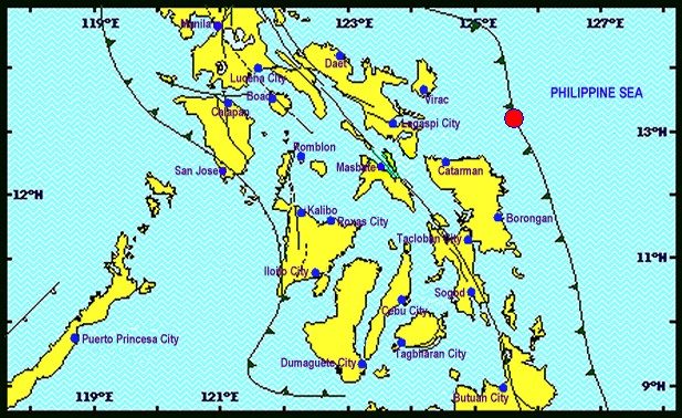 Earthquake rocks parts of Bicol, Eastern Visayas
