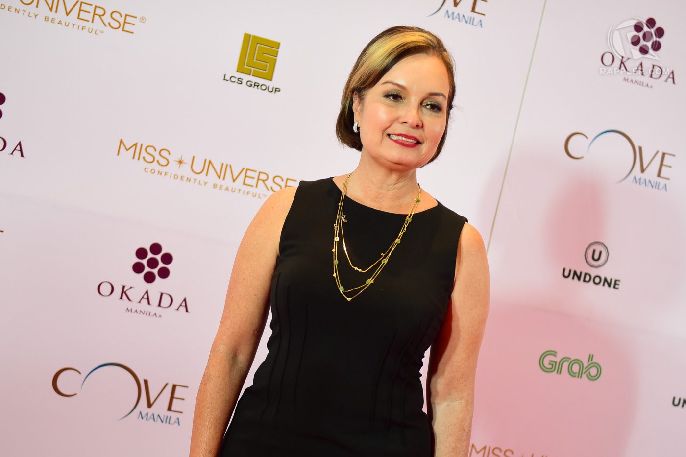 MARGIE MORAN. Miss Universe 1973 at the pageant's after-party at Okada Manila. Photo by Alecs Ongcal/Rappler  