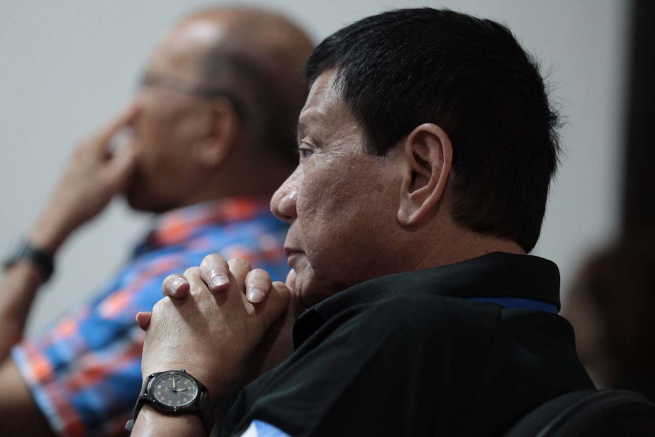 Duterte on reinstating Supt Marcos: Public has nothing to fear