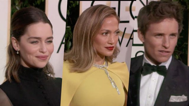 IN PHOTOS: Red Carpet at Golden Globes 2016