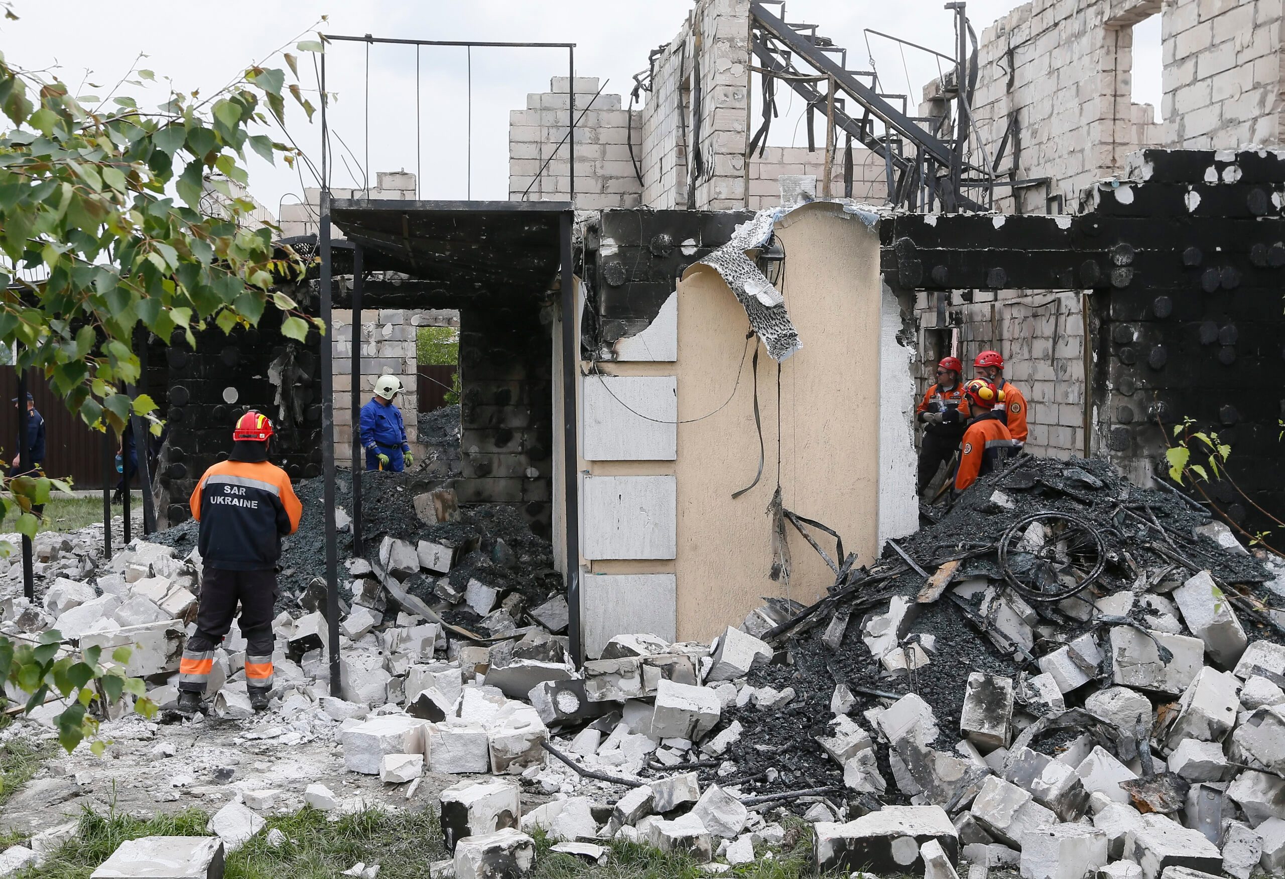 17 die in fire at Ukraine home for elderly