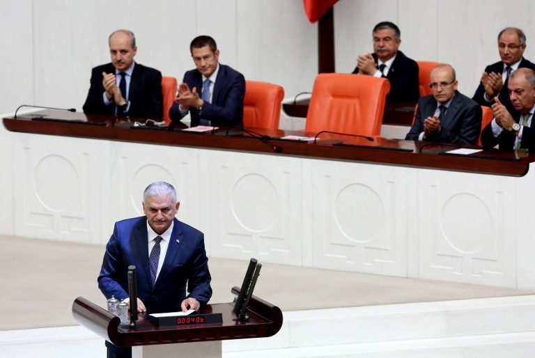 New Turkish PM wins parliament confidence vote